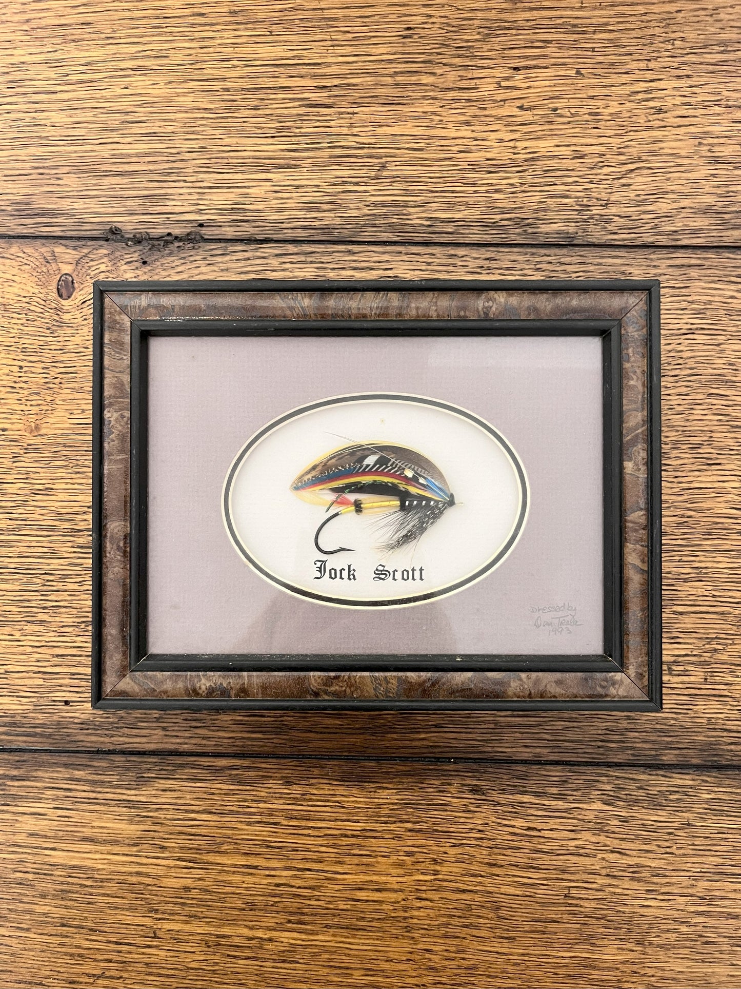 Set of Three Framed Flies by Dan Trela