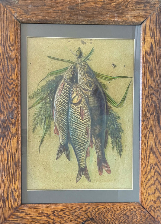 Painting of Hanging Fish