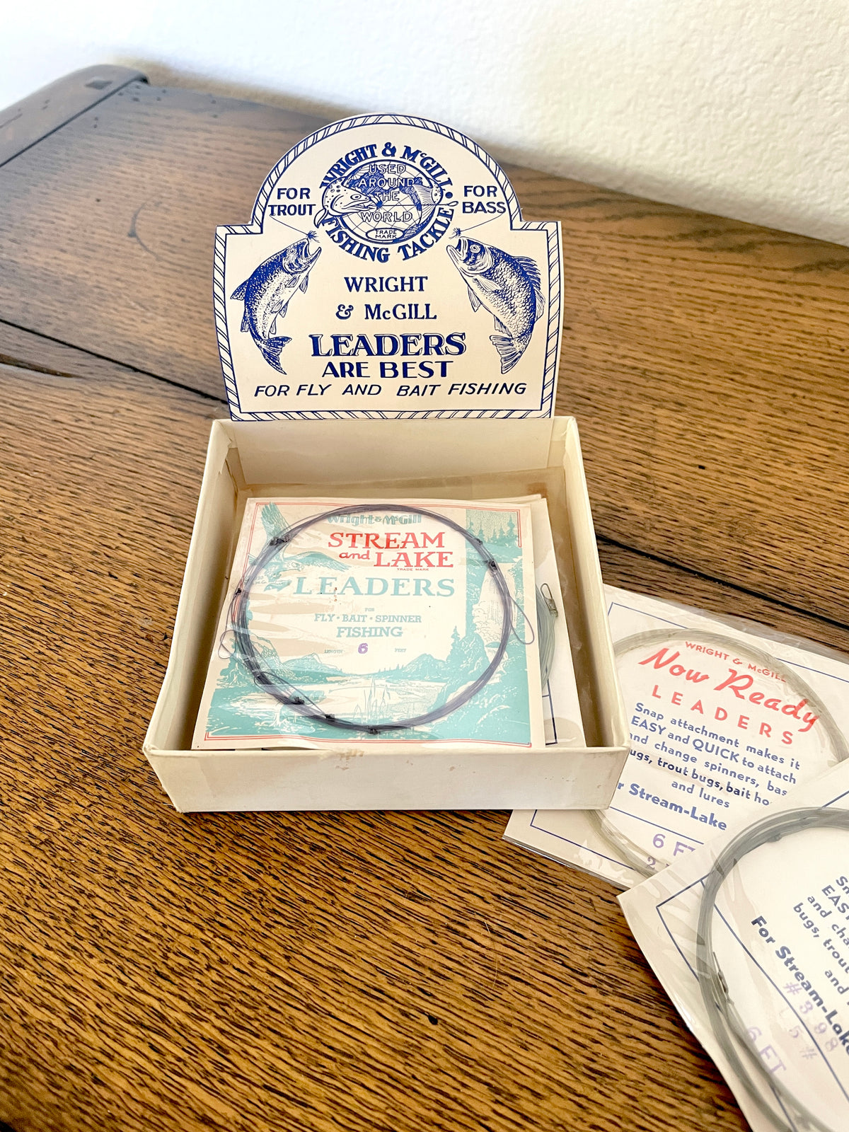 Wright & McGill Leaders (In Pop Up Box) (7 leaders)