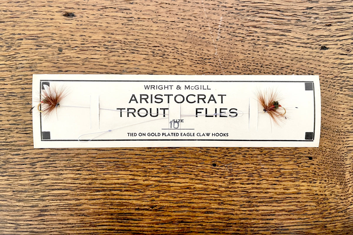 Wright & McGill Aristocrat Trout Flies - Tied on Gold Plated Eagle Claw Hooks (2ct)