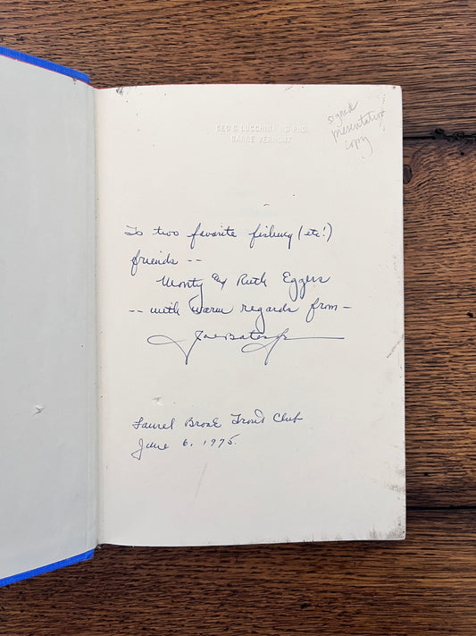 Atlantic Salmon Flies and Fishing by Joseph D. Bates, Jr. SIGNED