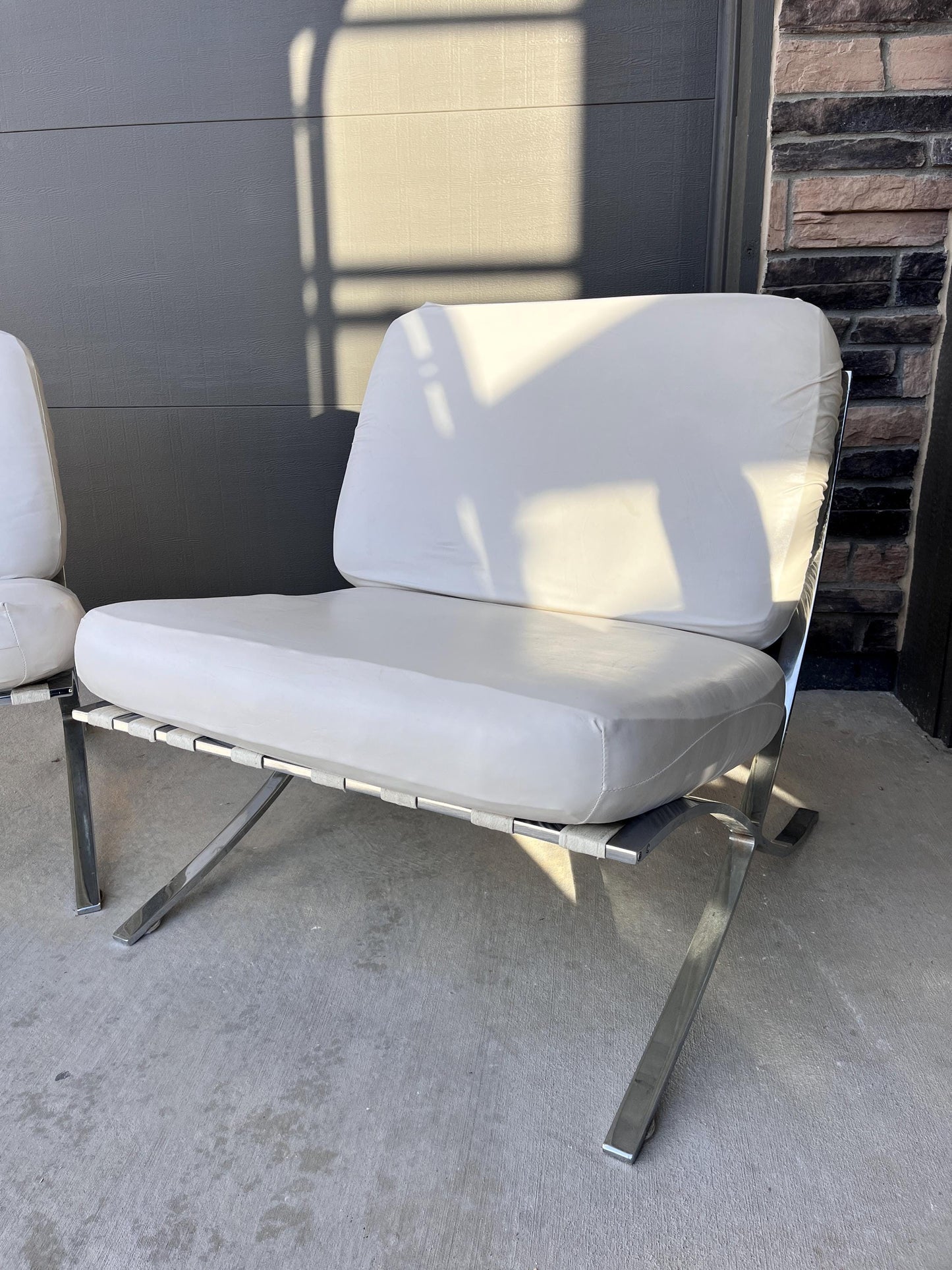 Pair of Barcelona Chairs