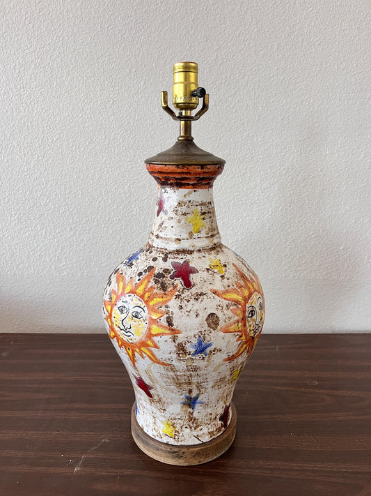 Ceramic Sun Lamp