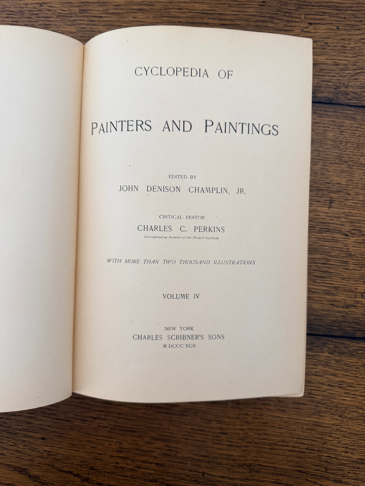 Cyclopedia of Painters and Paintings Volumes I-IV by Charles Scribner's Sons