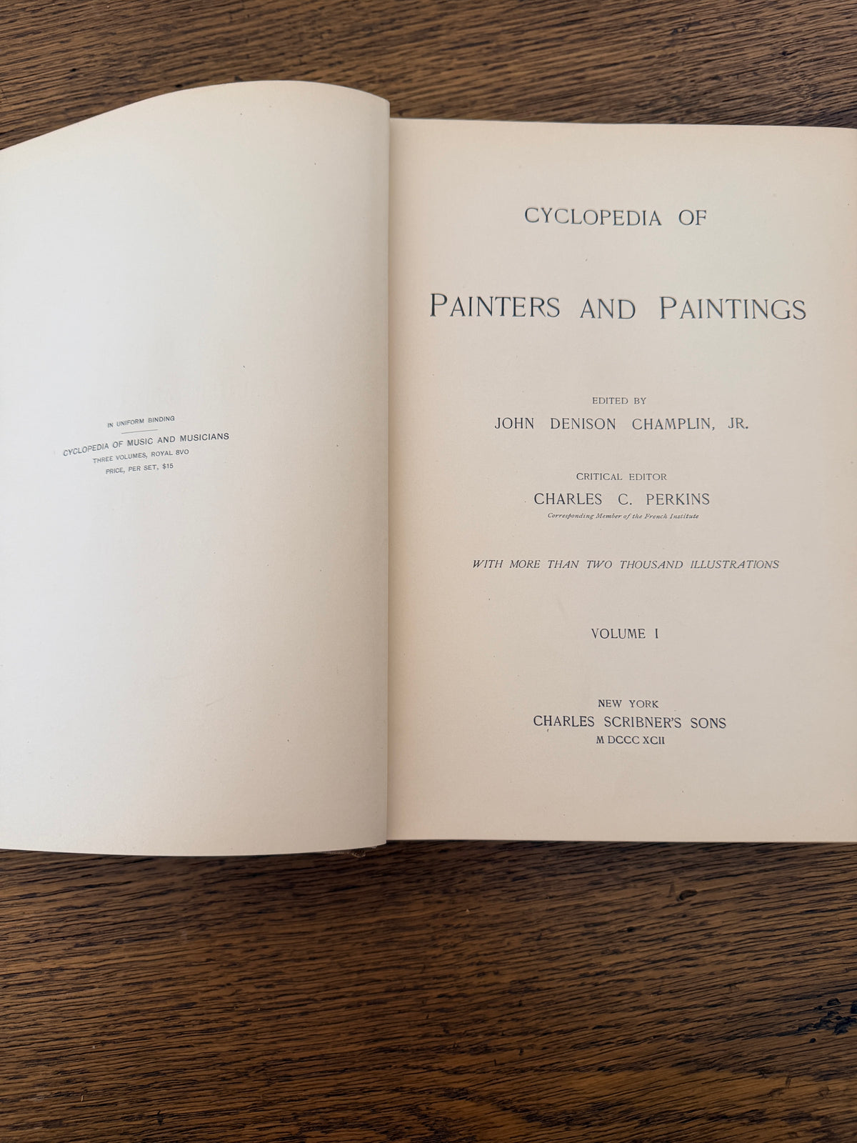 Cyclopedia of Painters and Paintings Volumes I-IV by Charles Scribner's Sons