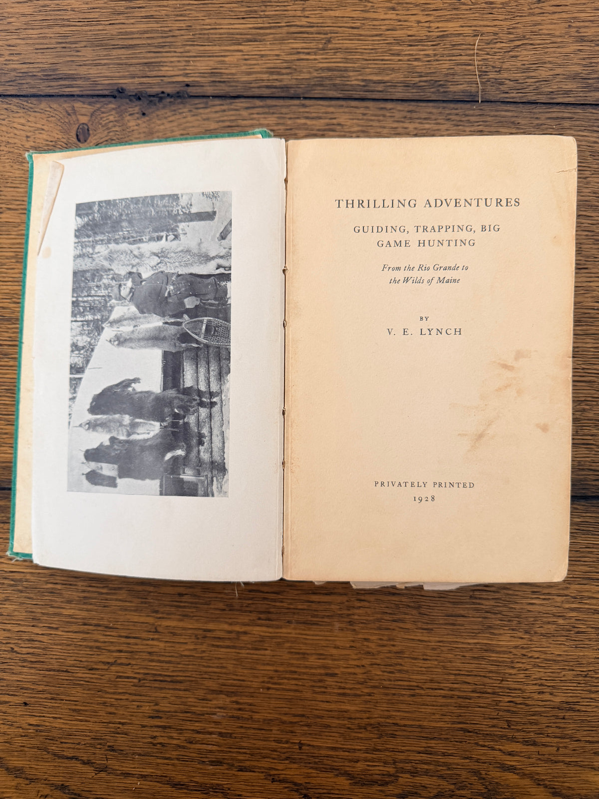 Thrilling Adventures by V. E. Lynch