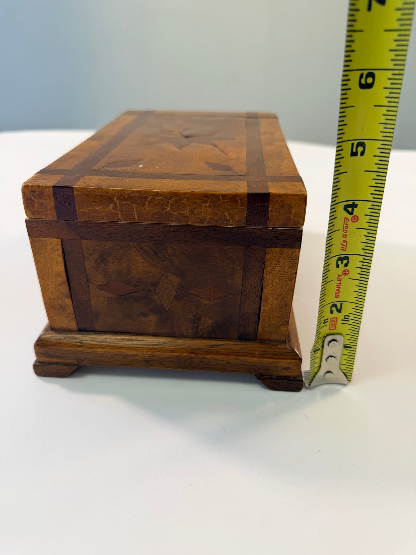 Georgian Tea Caddy with Geometric Star