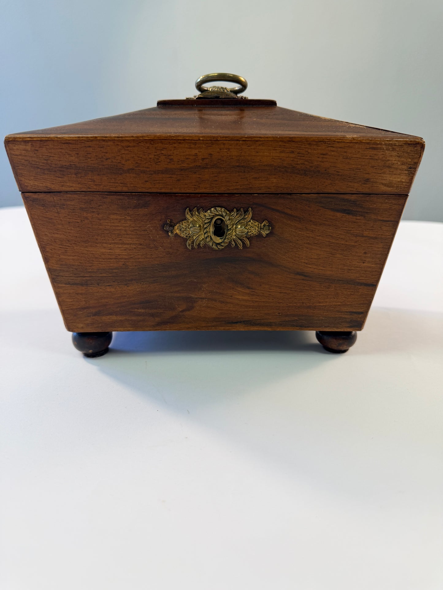 Georgian Rosewood Tea Caddy