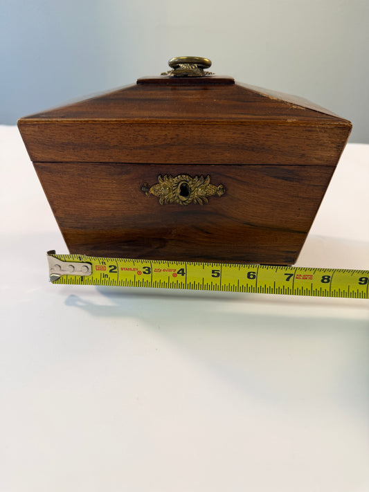 Georgian Rosewood Tea Caddy