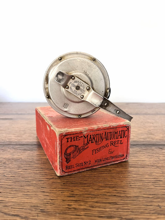Martin Fish Reel Automatic Fishing Reel Pat. 1923