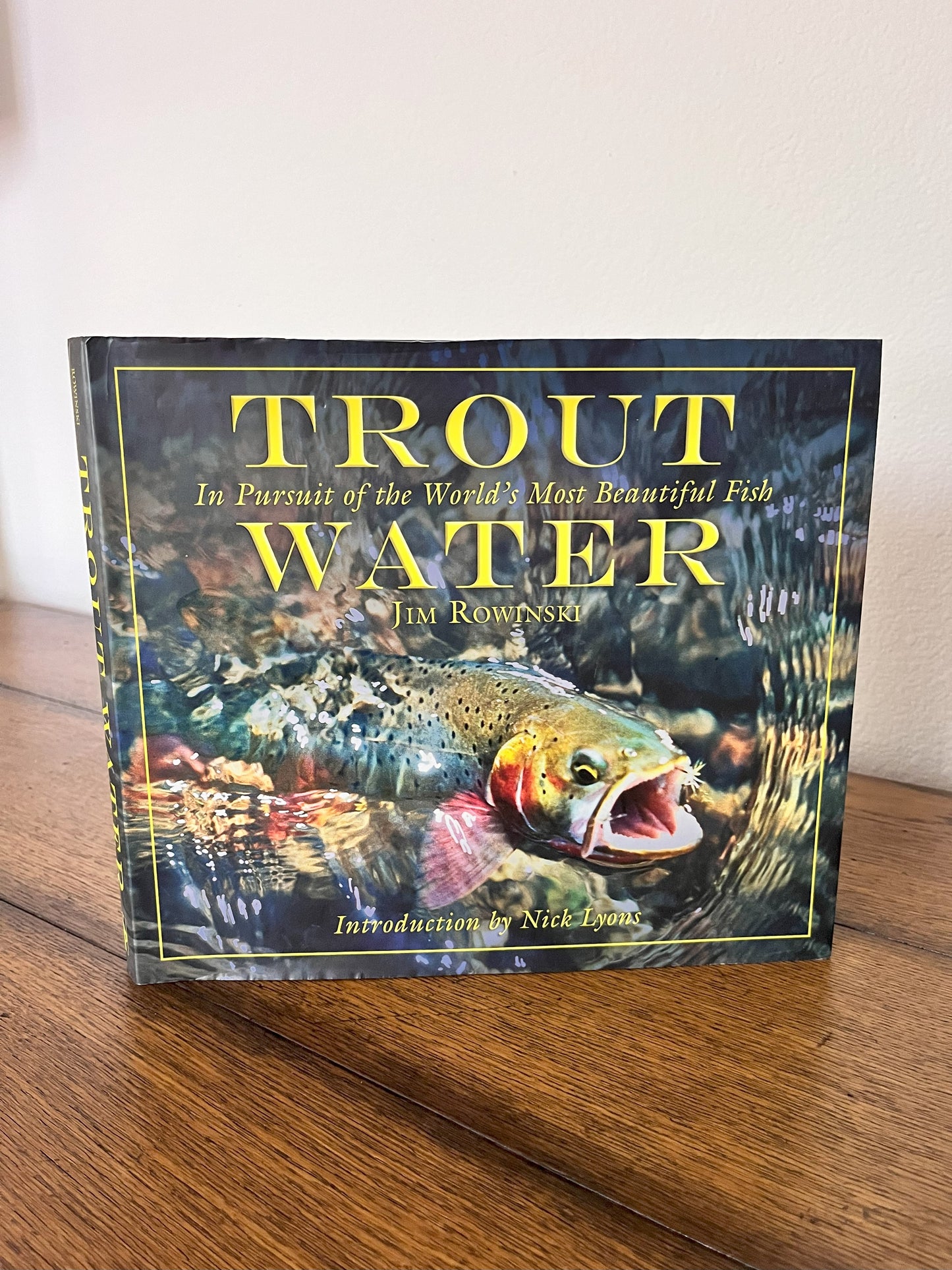 Trout Water - In Pursuit of the World's Most Beautiful Fish by Jim Rowinski