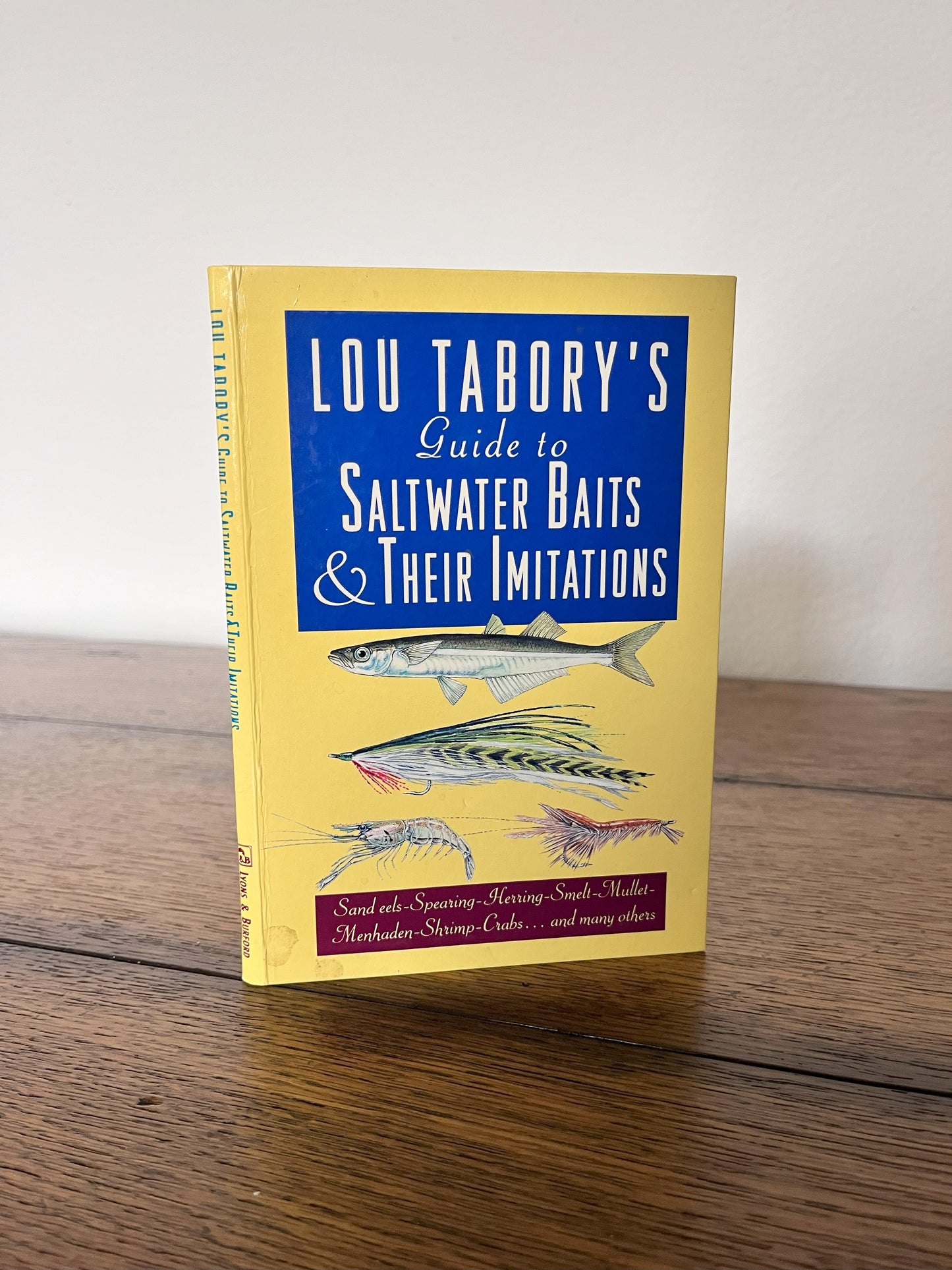 Guide to Saltwater Baits and Their Imitations by Lou Tabory SIGNED