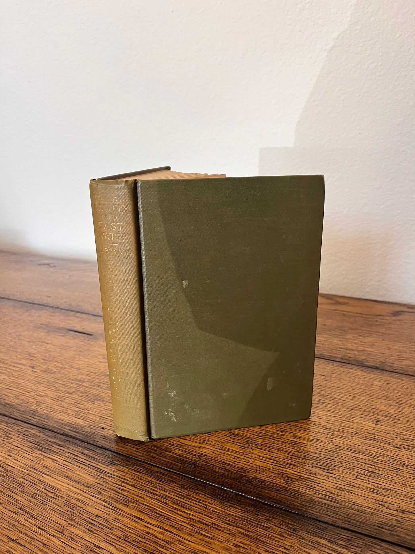 The Dry Fly & Fast Water by George M. L. La Branche SIGNED