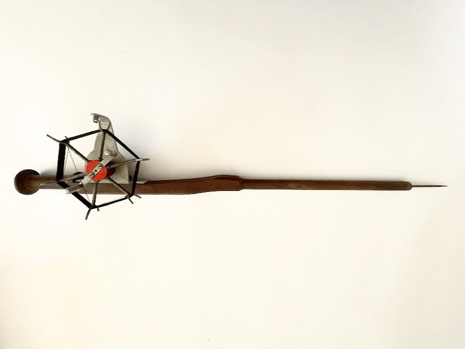 Marc Reel + Wooden Rod with Nail Head
