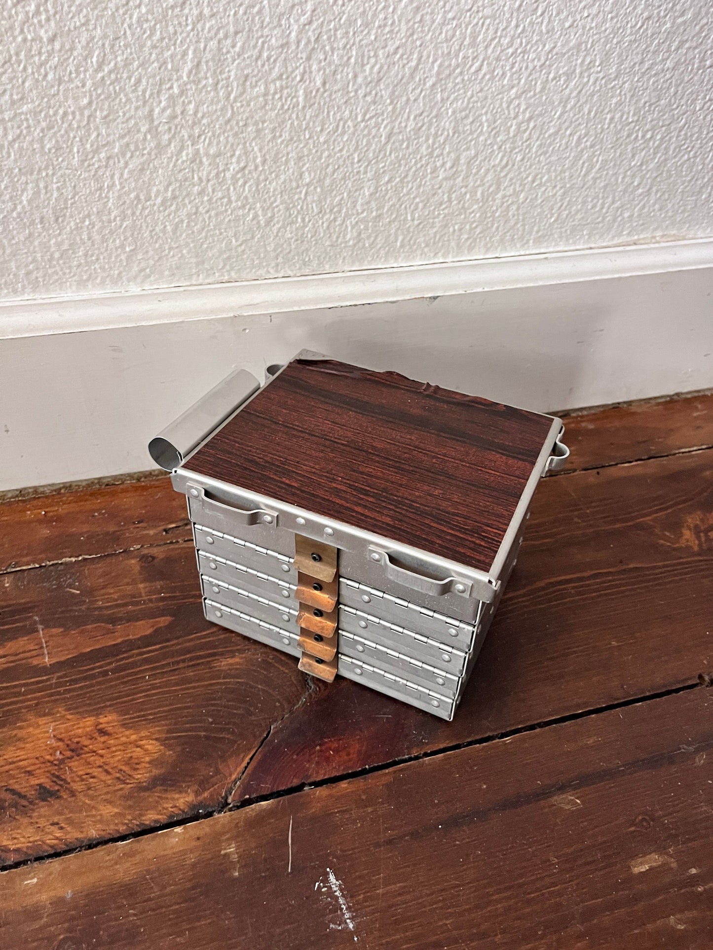 Silver Rex K Richardson Chest Fly Box