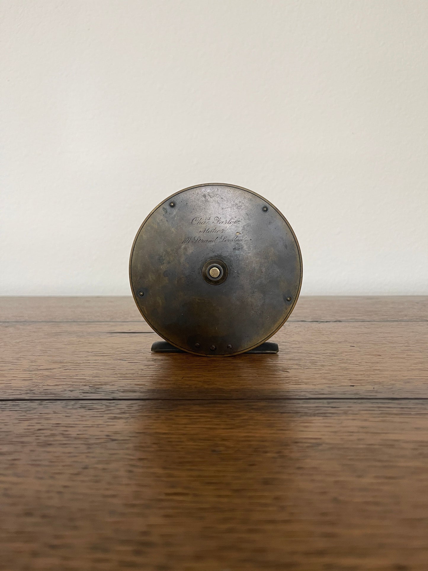 Chas Farlow Maker Brass Salmon Reel