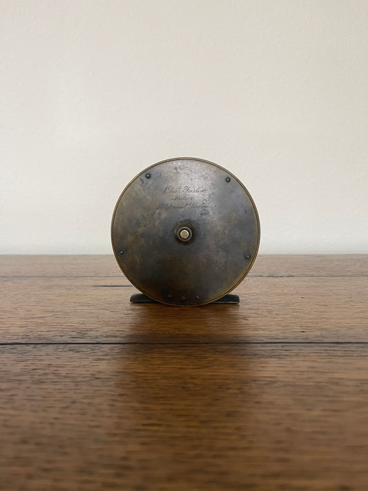 Chas Farlow Maker Brass Salmon Reel