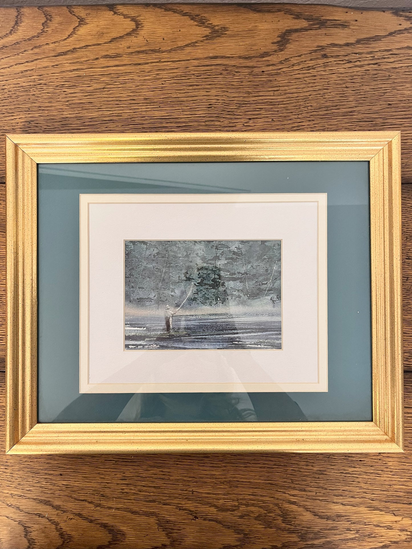 Fishing Higgins Pond, Cape Cod - Anton (Tony) Stetzko
