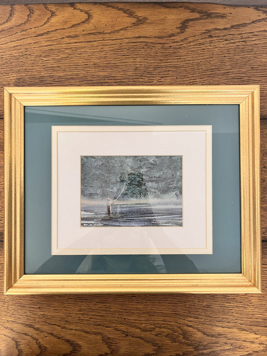 Fishing Higgins Pond, Cape Cod - Anton (Tony) Stetzko