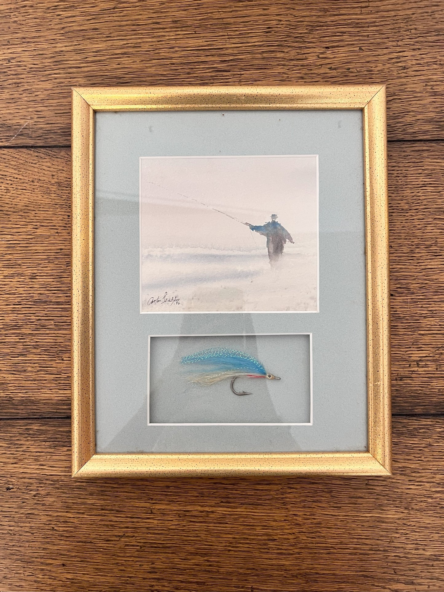Water Color + Fly Frame