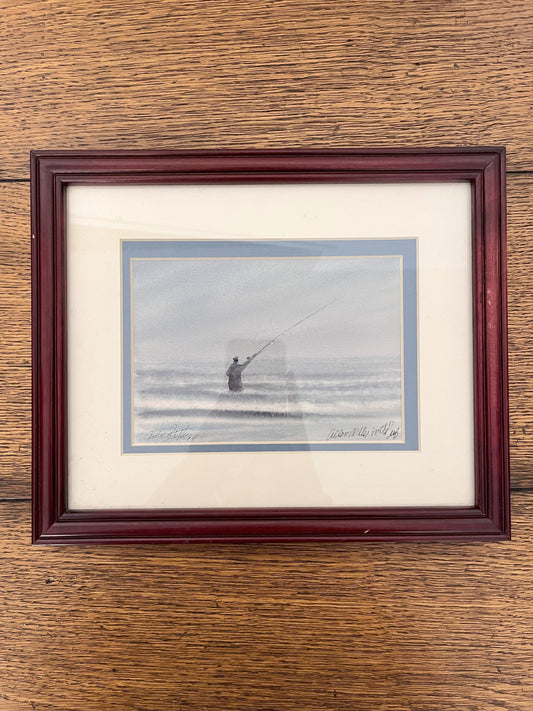 "In the Surf" Watercolor