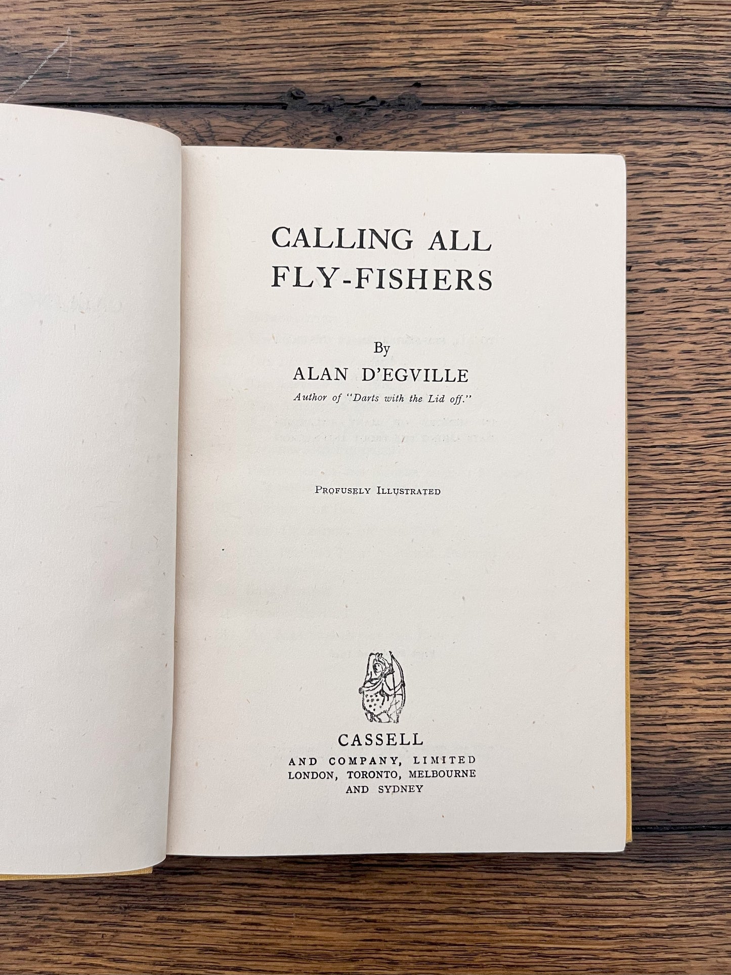 Calling All Fly-Fishers (1946) by Alan D'Egville