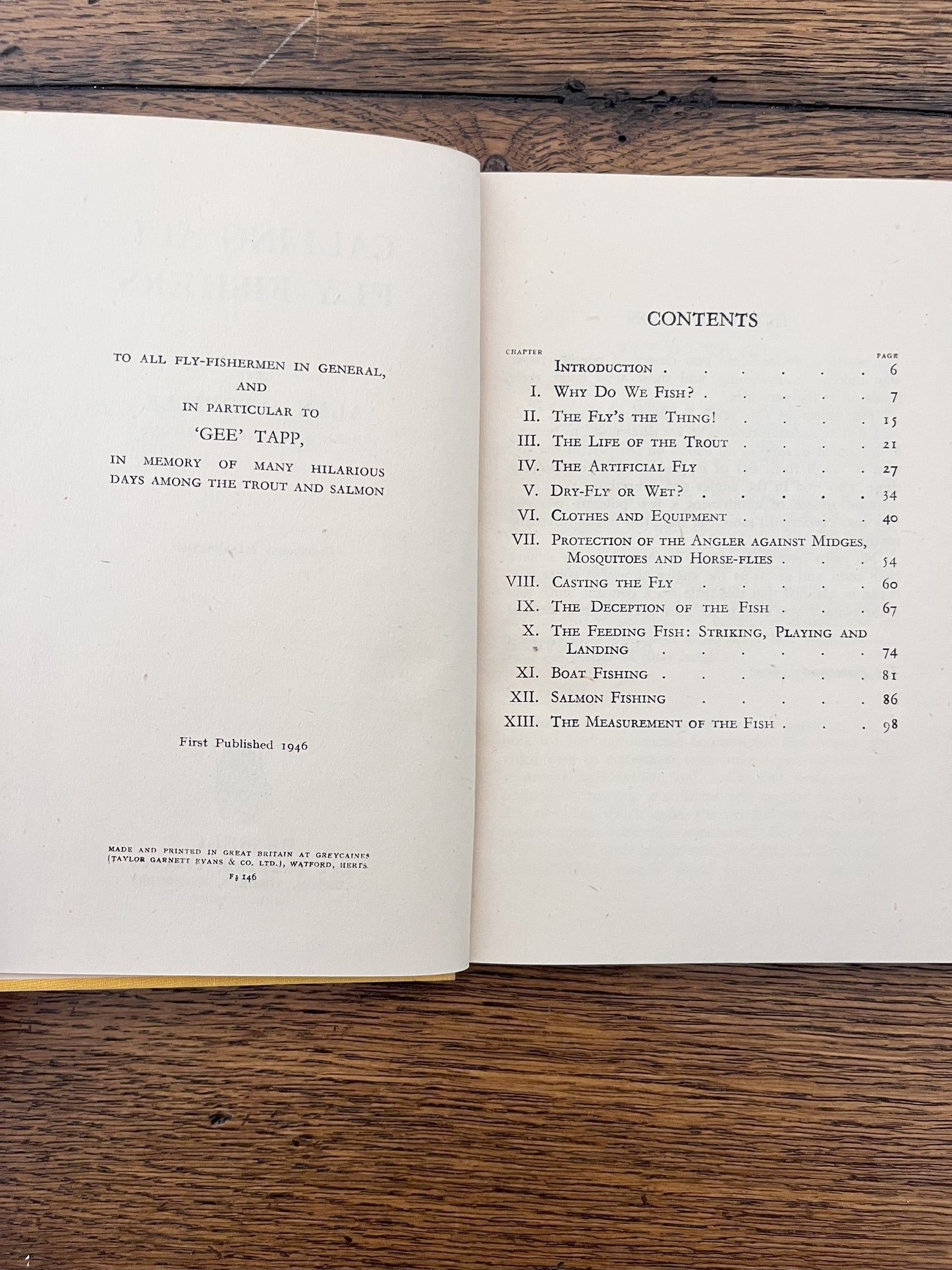 Calling All Fly-Fishers (1946) by Alan D'Egville