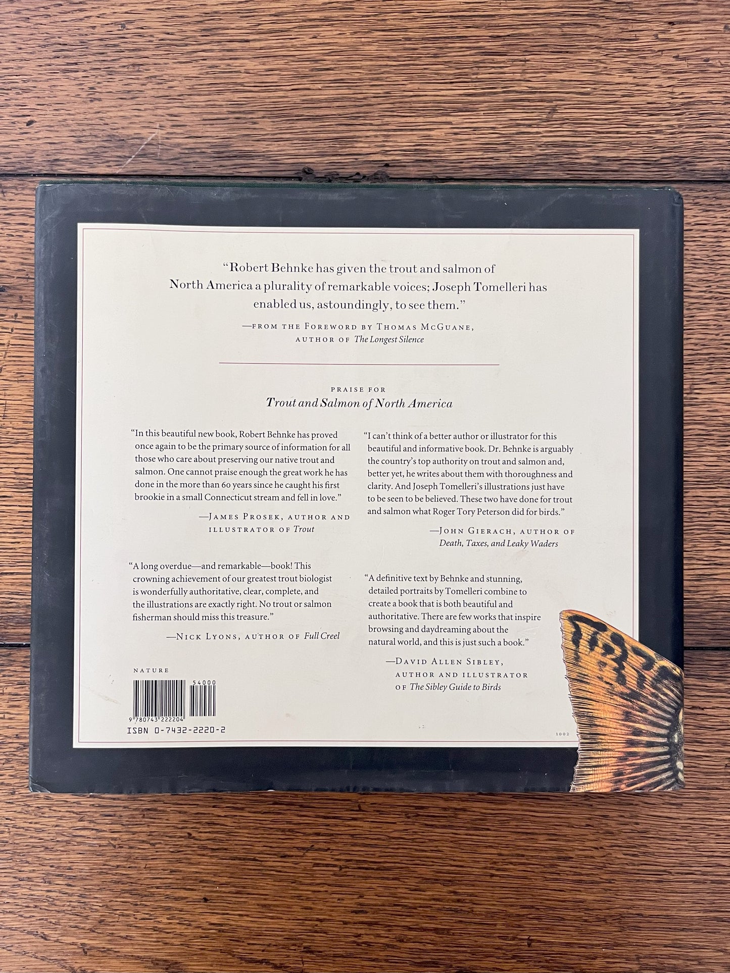 Trout and Salmon of North America by Robert J Behnke