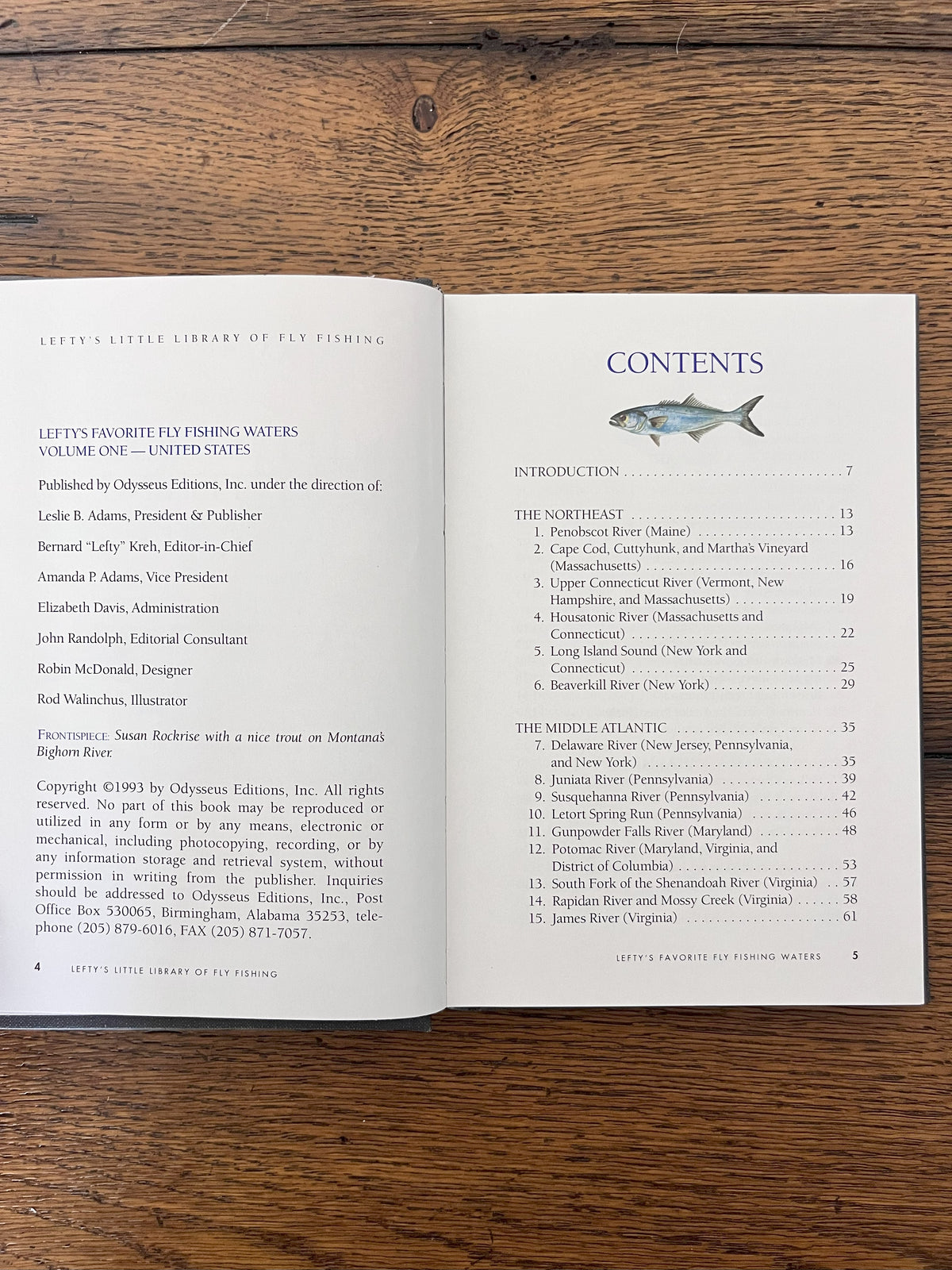 Lefty's Favorite Fly Fishing Waters - Volume One-- United States