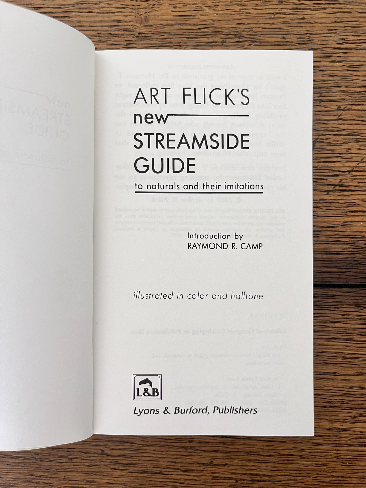 Streamside Guide to Naturals and Their Imitations by Art Flick