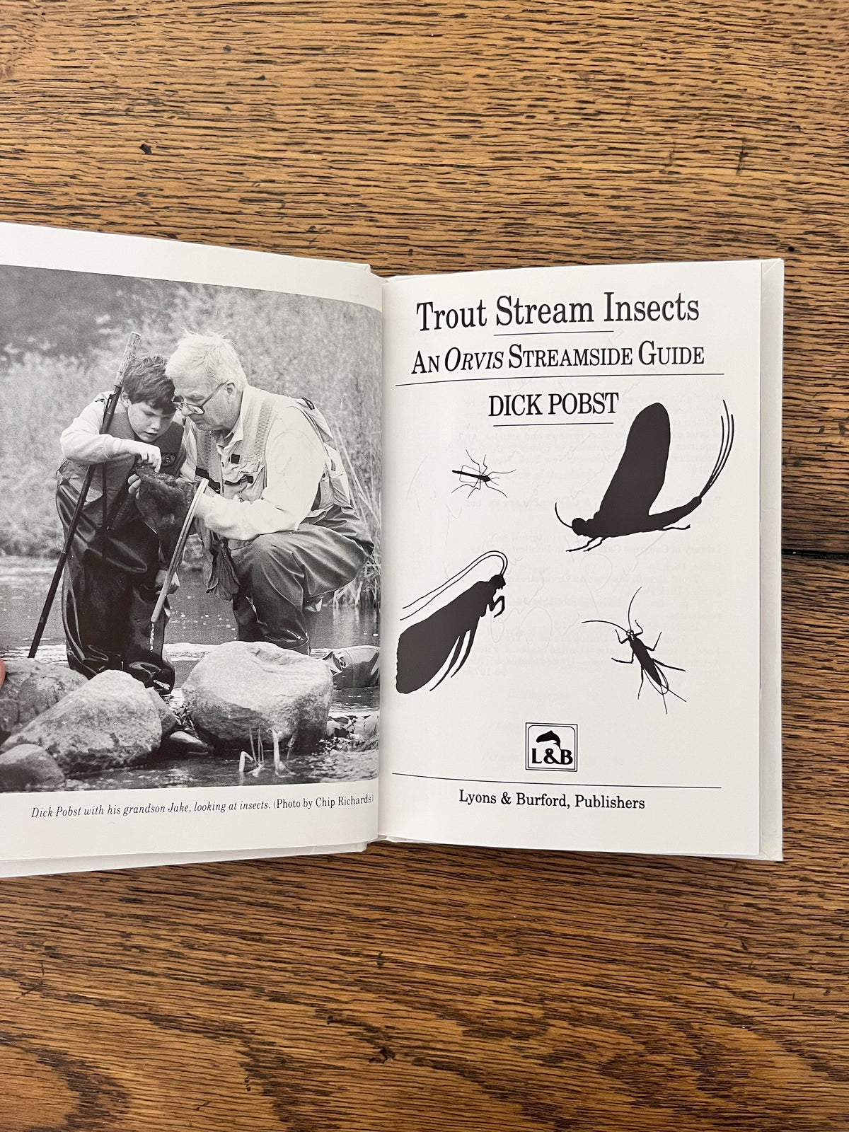 Trout Stream Insects - An Orvis Streamside Guide by Dick Pobst