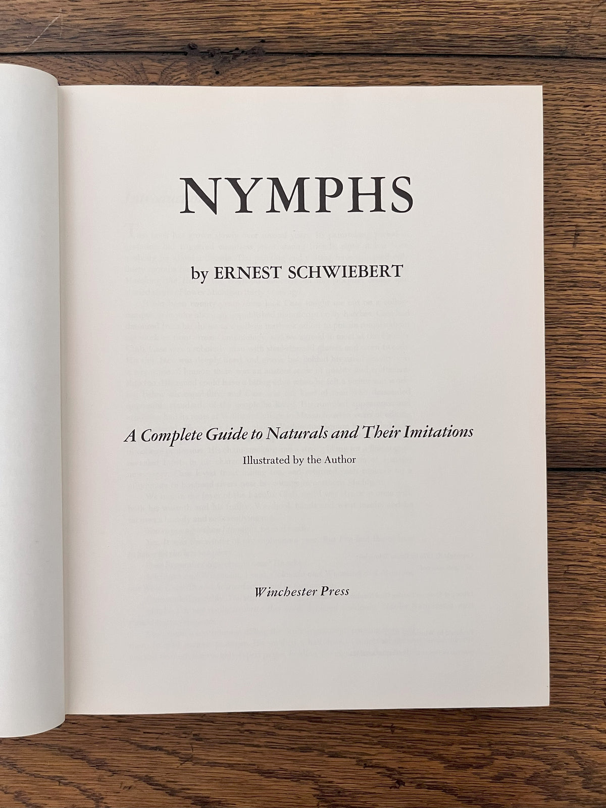 Nymphs by Ernest Schwiebert
