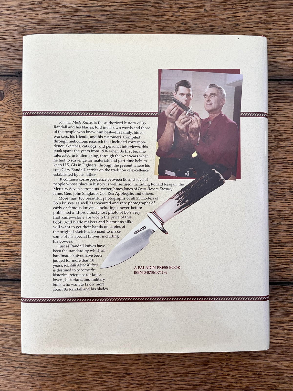 Randall Made Knives - The History of The Man and The Blades by Robert L. Gaddis