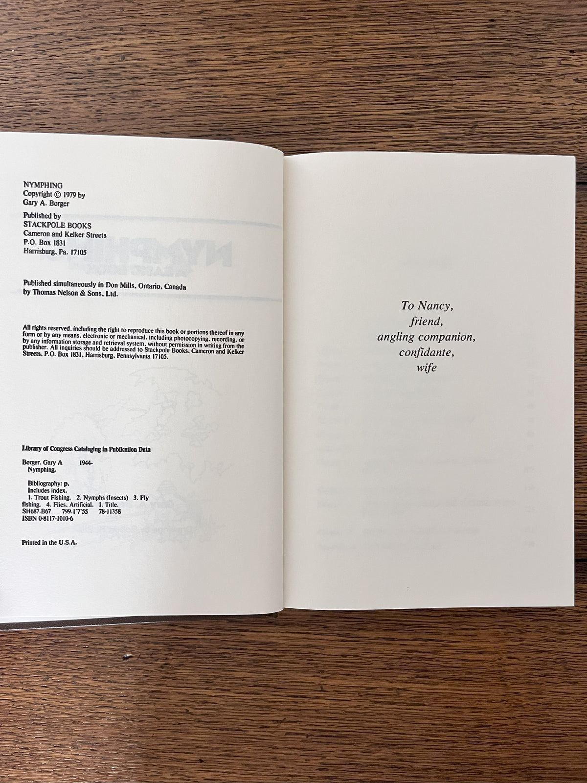Nymphing: A Basic Book by Gary A Borger