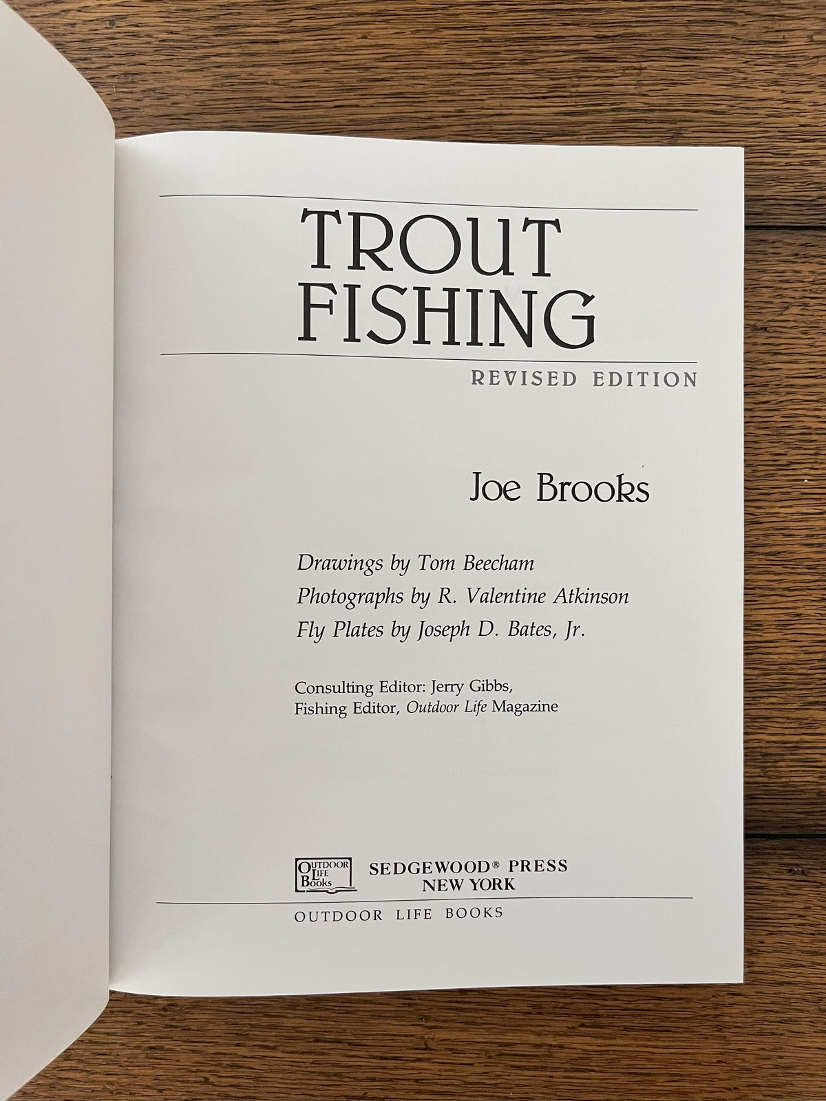 Trout Fishing in North America: Where & When by Joe Brooks