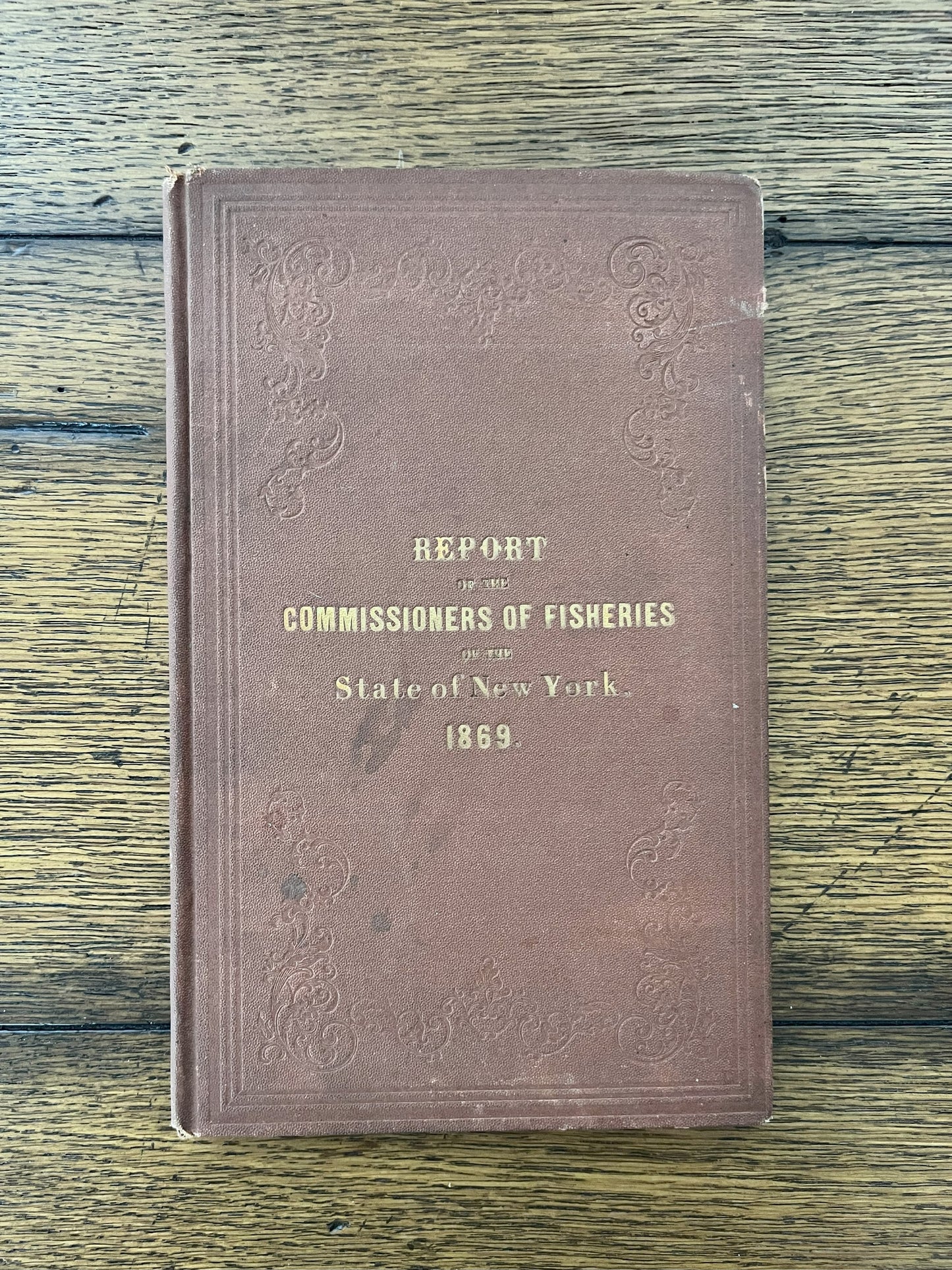 Report of the Commissioners of Fisheries of the State of New York 1869