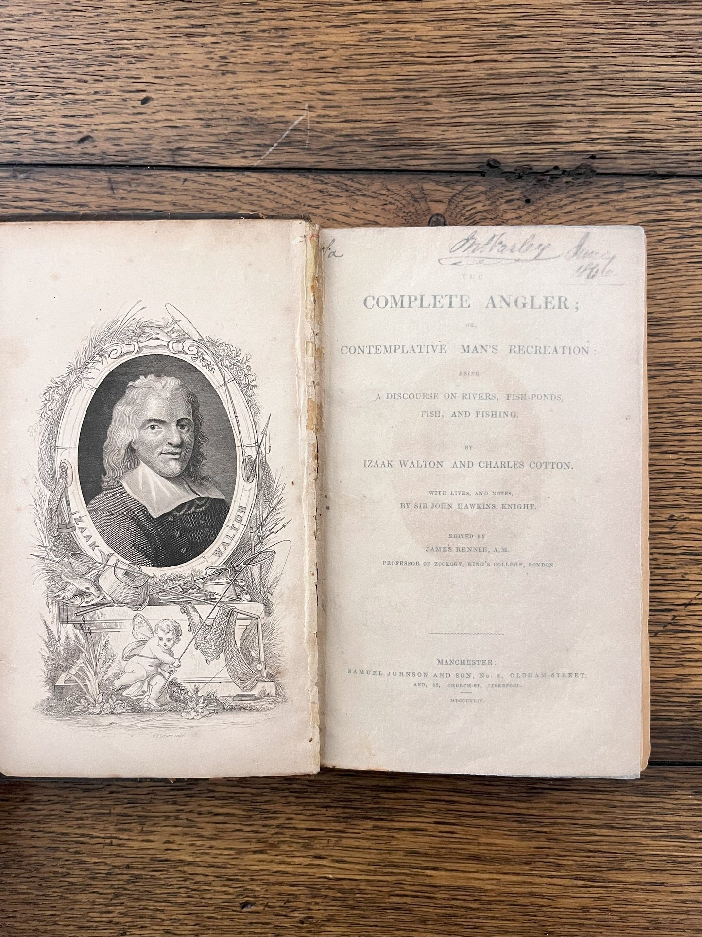 The Complete Angler (1844) by Walton/Cotton