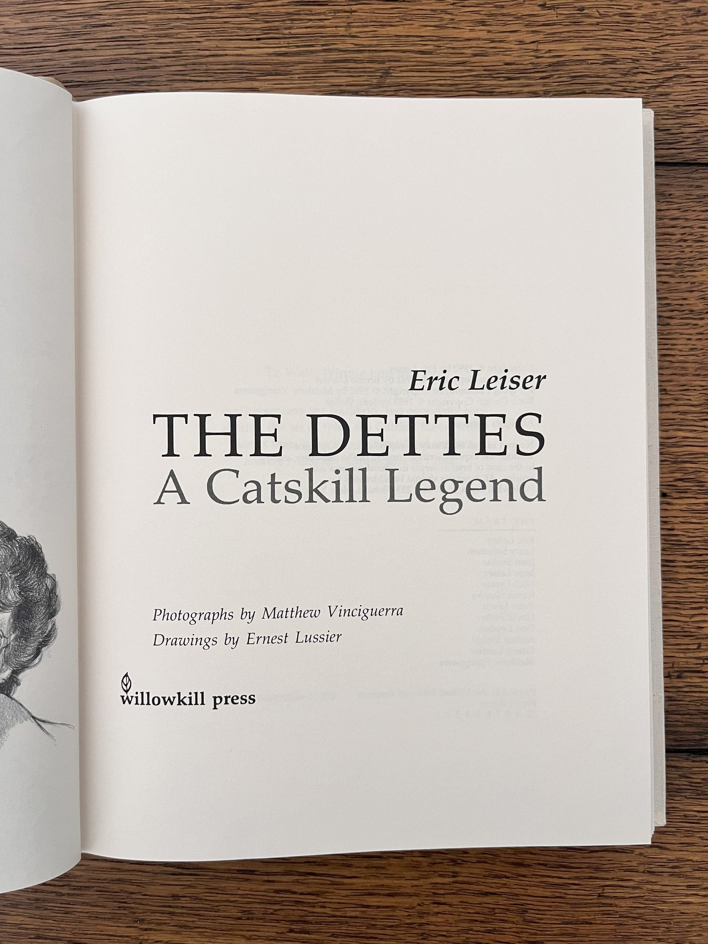 The Dettes - A Catskill Legend by Eric Leiser SIGNED by The Dettes