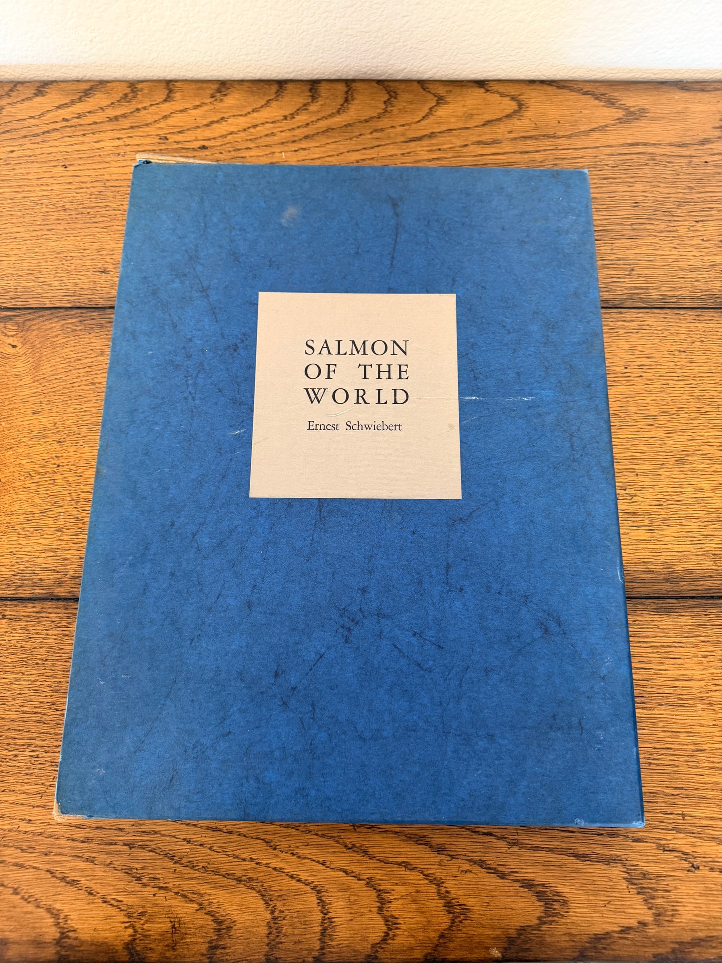 Salmon of the World by Ernest Schwiebert (1970) AUTOGRAPHED