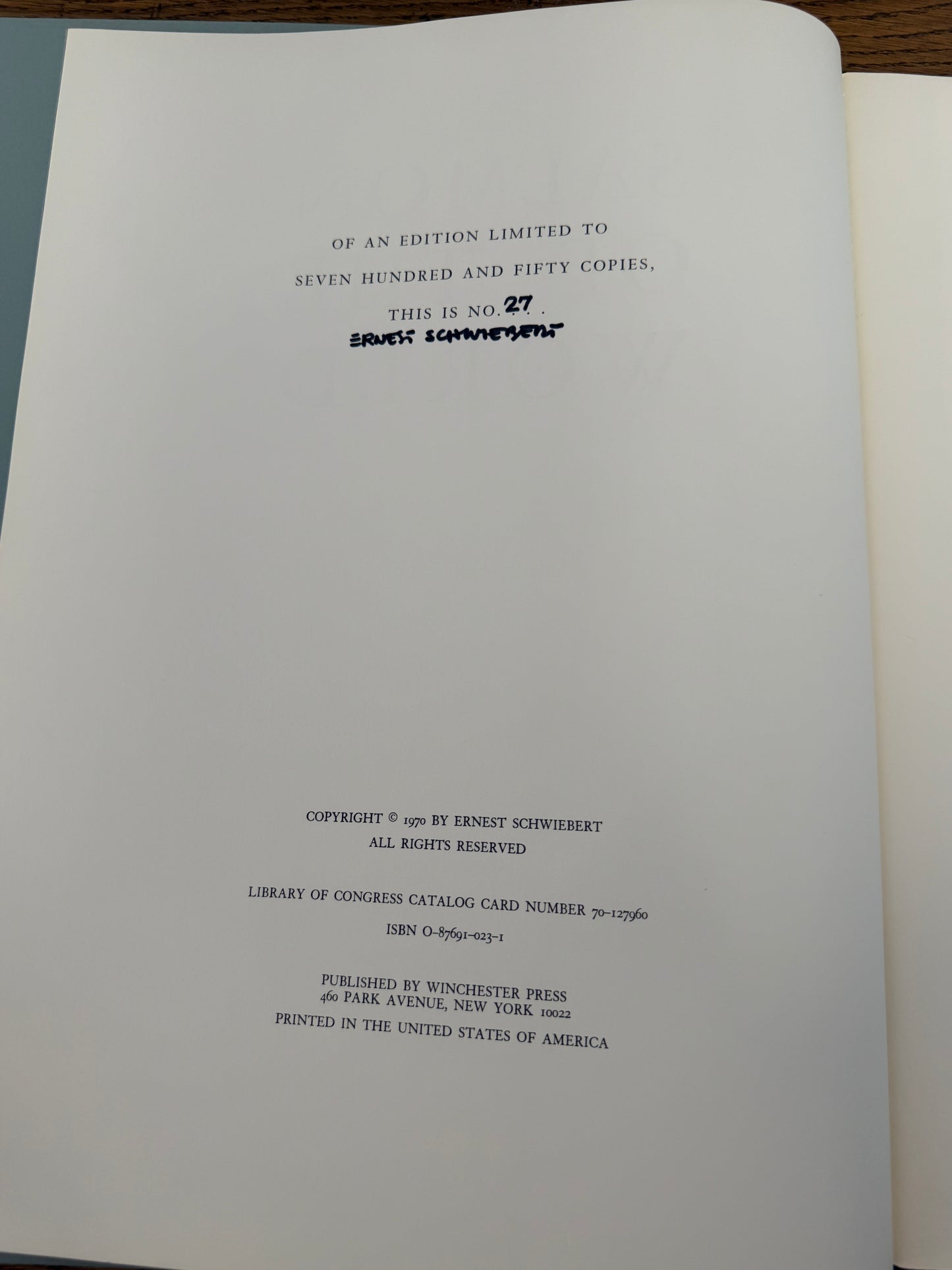 Salmon of the World by Ernest Schwiebert (1970) AUTOGRAPHED