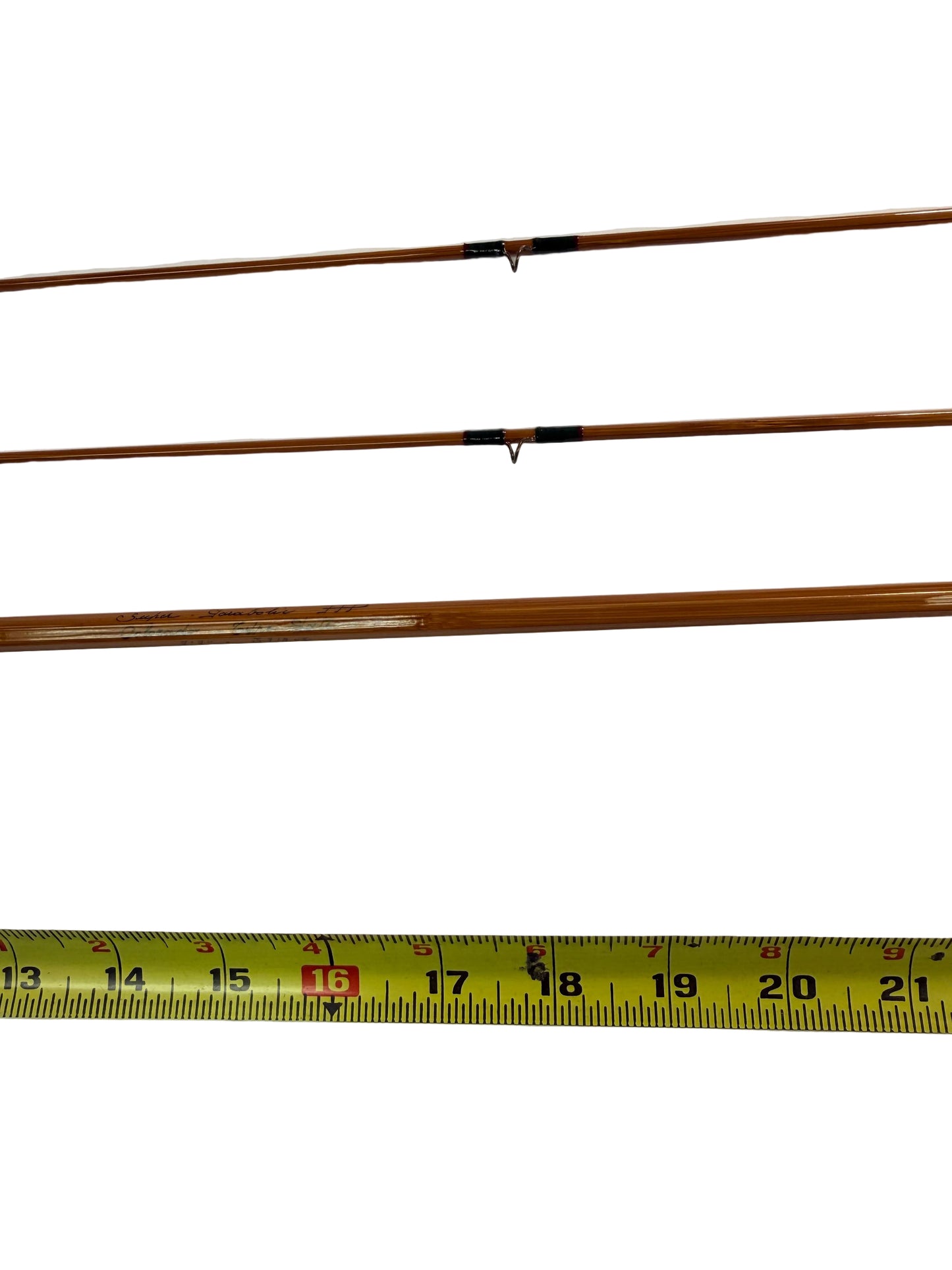 Pezon et Michel Super Parabolic Colorado 7'7" Bamboo Fly Rod with Extra Tip
