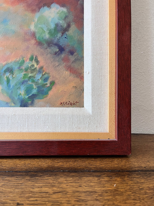 Canyon Scape Painting -- Wright