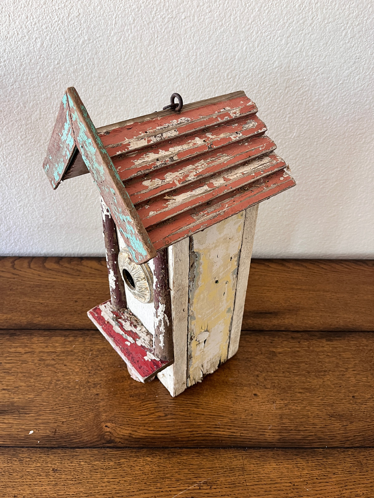 Rustic Birdhouse Pair
