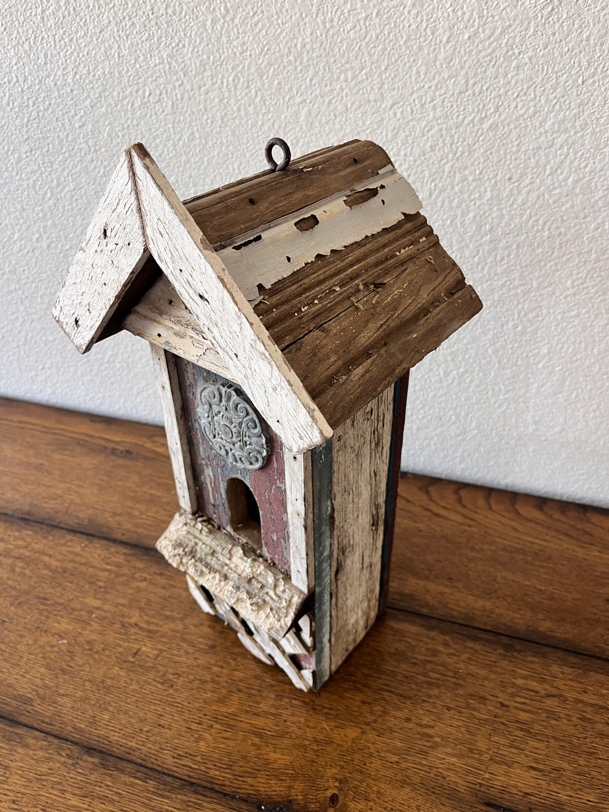 Rustic Birdhouse Pair