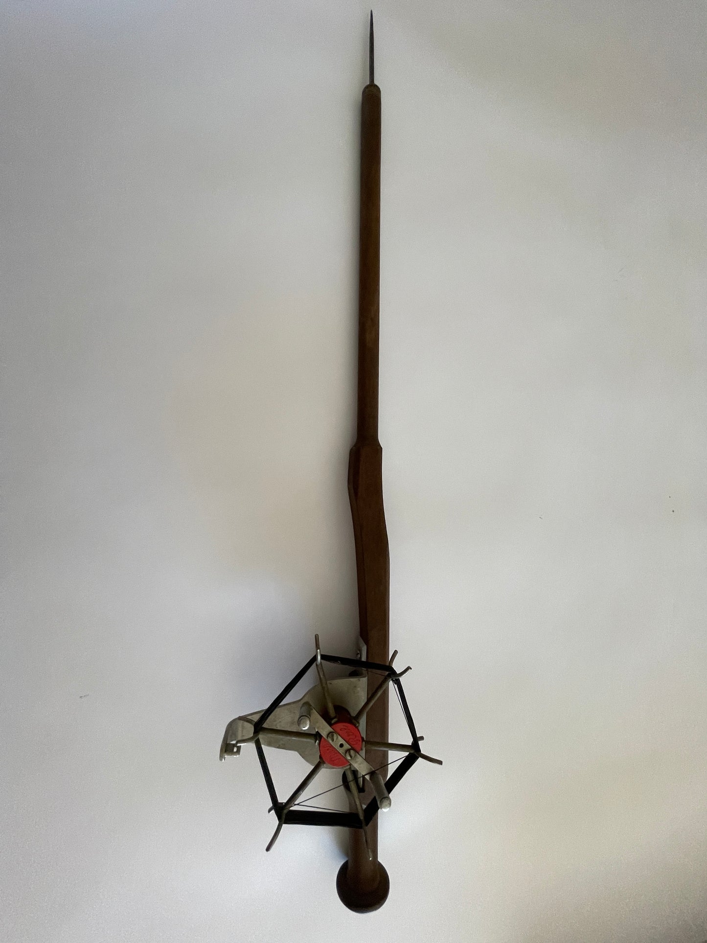 Marc Reel + Wooden Rod with Nail Head