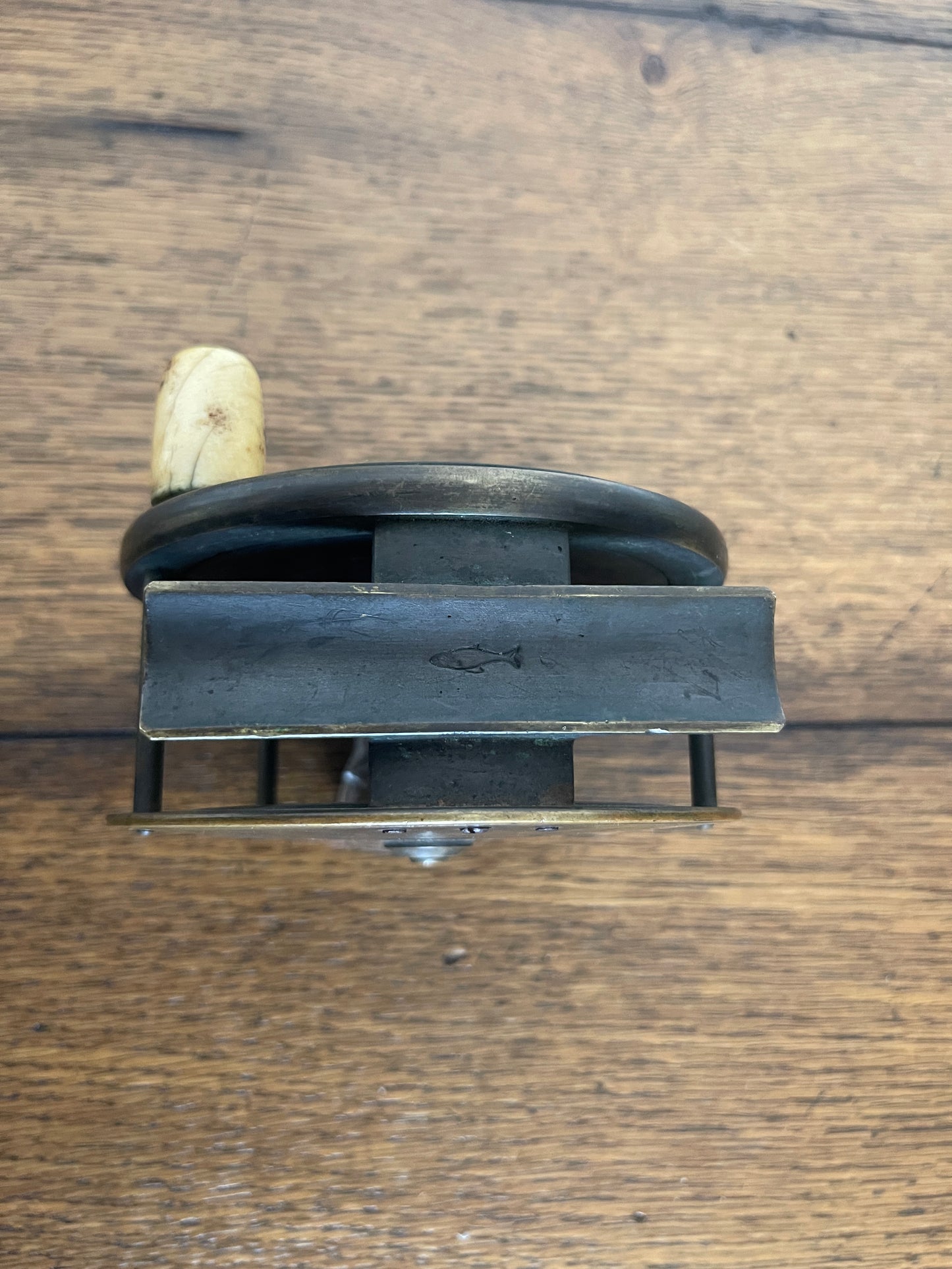 Chas Farlow Maker Brass Salmon Reel