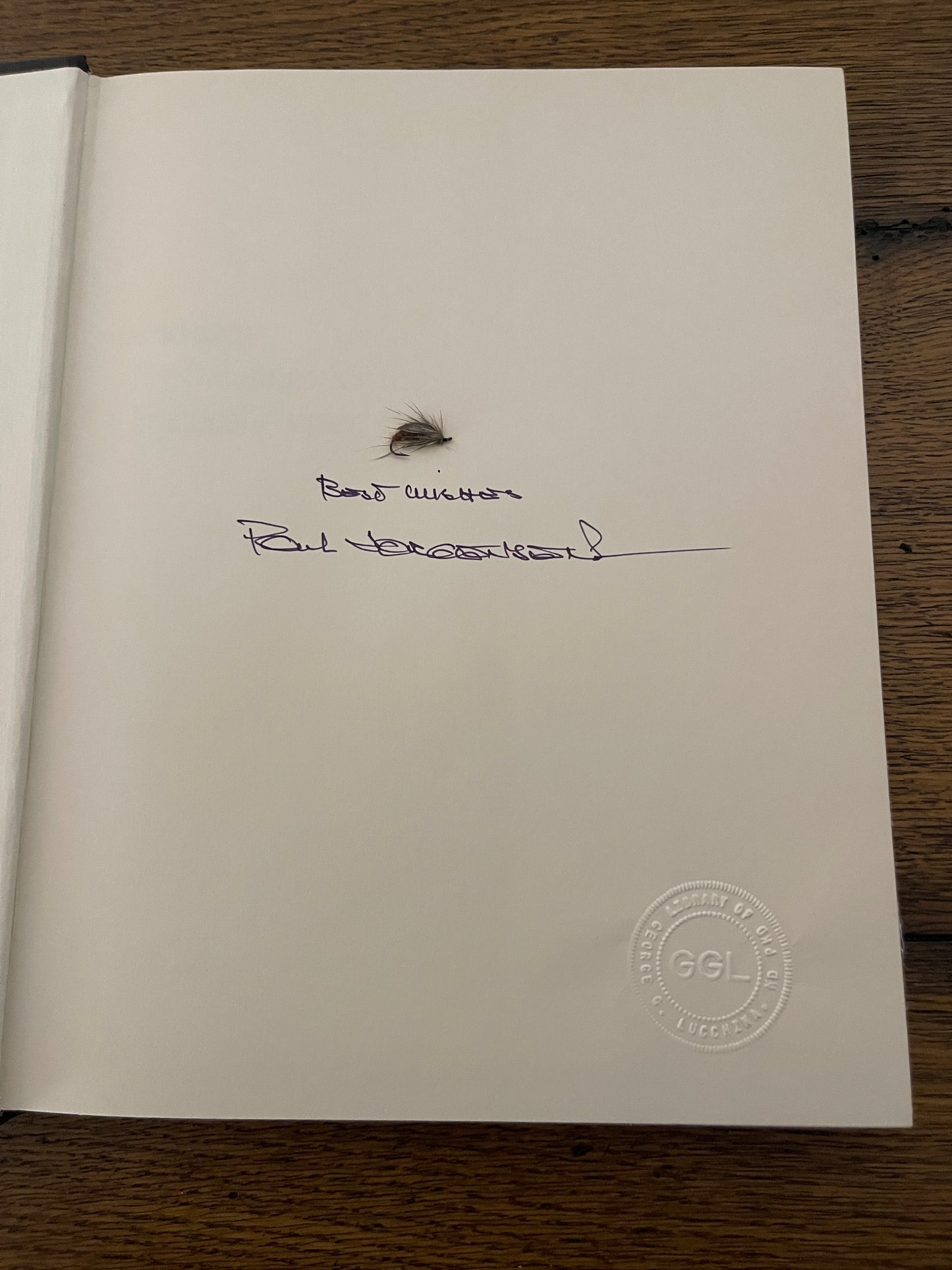 Modern Fly Dressings for the Practical Angler by Poul Jorgensen SIGNED
