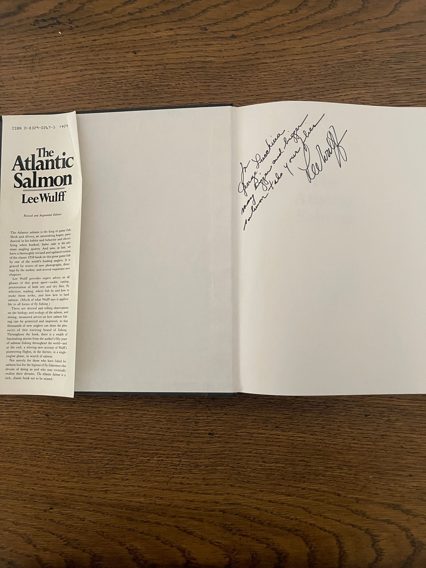 The Atlantic Salmon by Lee Wulff SIGNED