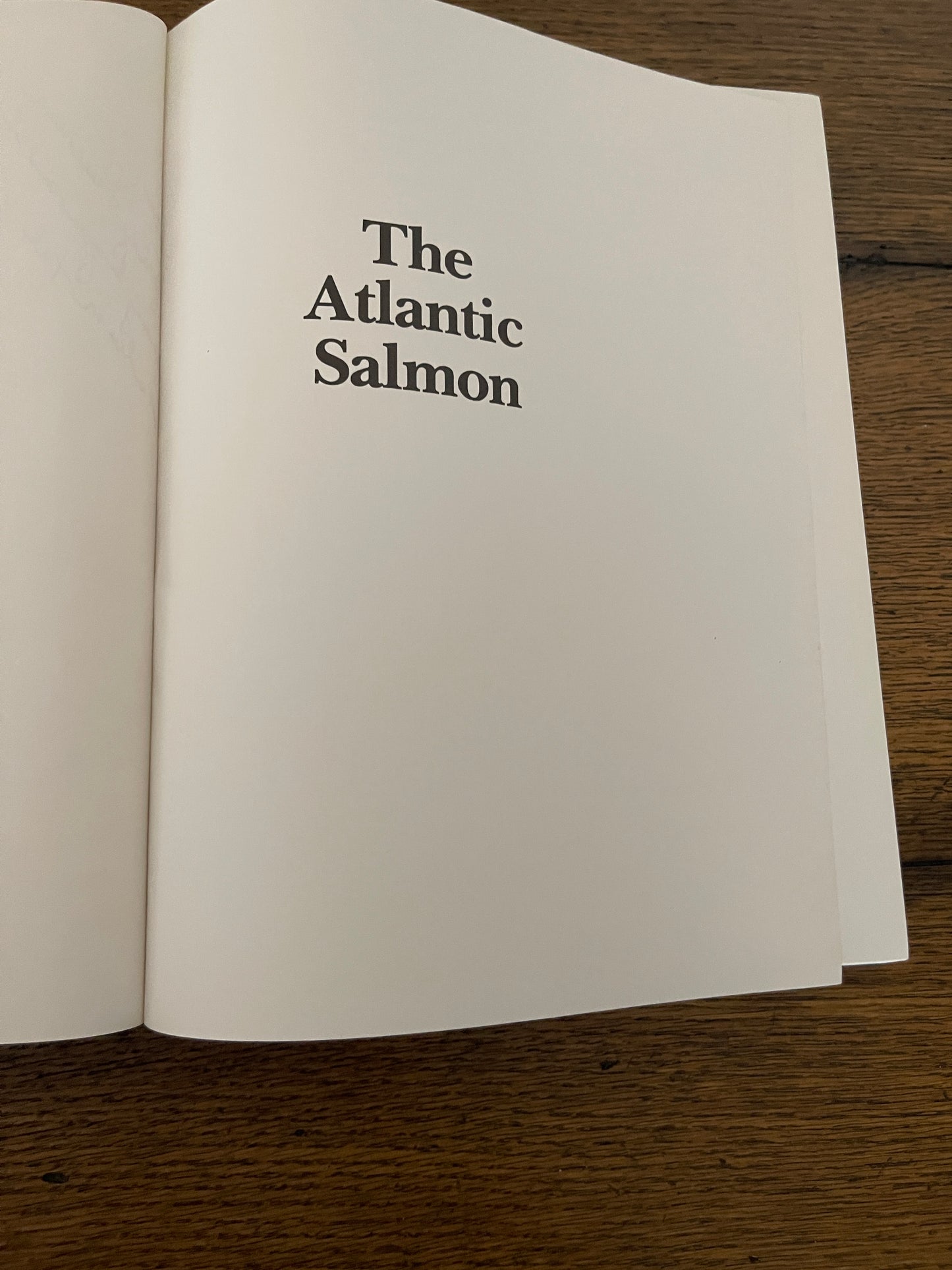 The Atlantic Salmon by Lee Wulff SIGNED