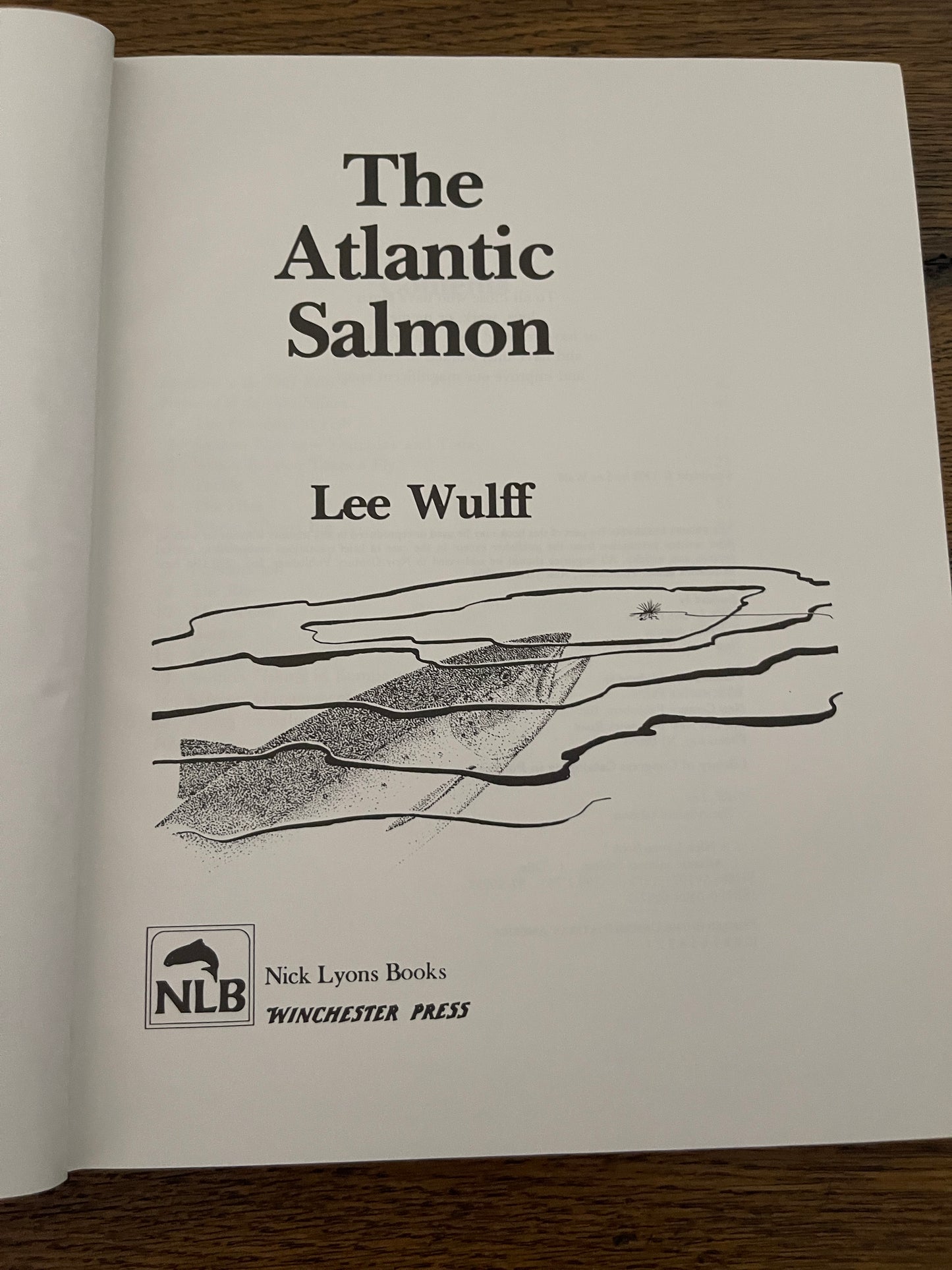 The Atlantic Salmon by Lee Wulff SIGNED